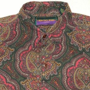 COPY - Vintage paisley button up